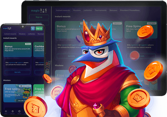 No deposit bonus at Magic365 Casino